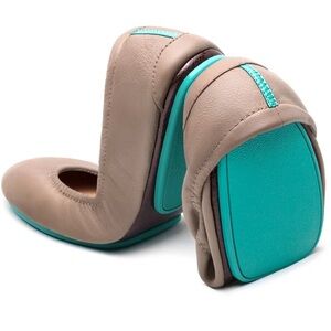 TIEKS by Gavrieli NEW Taupe Ballet Flats Size 9